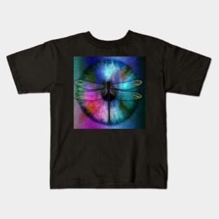 Dragonfly & Iris Inspirational Gifts Kids T-Shirt